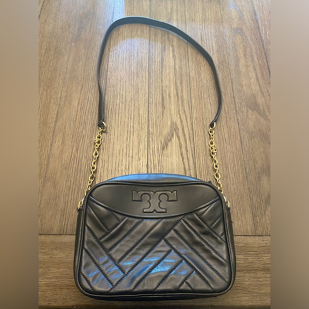 Tory Burch black crossbody purse